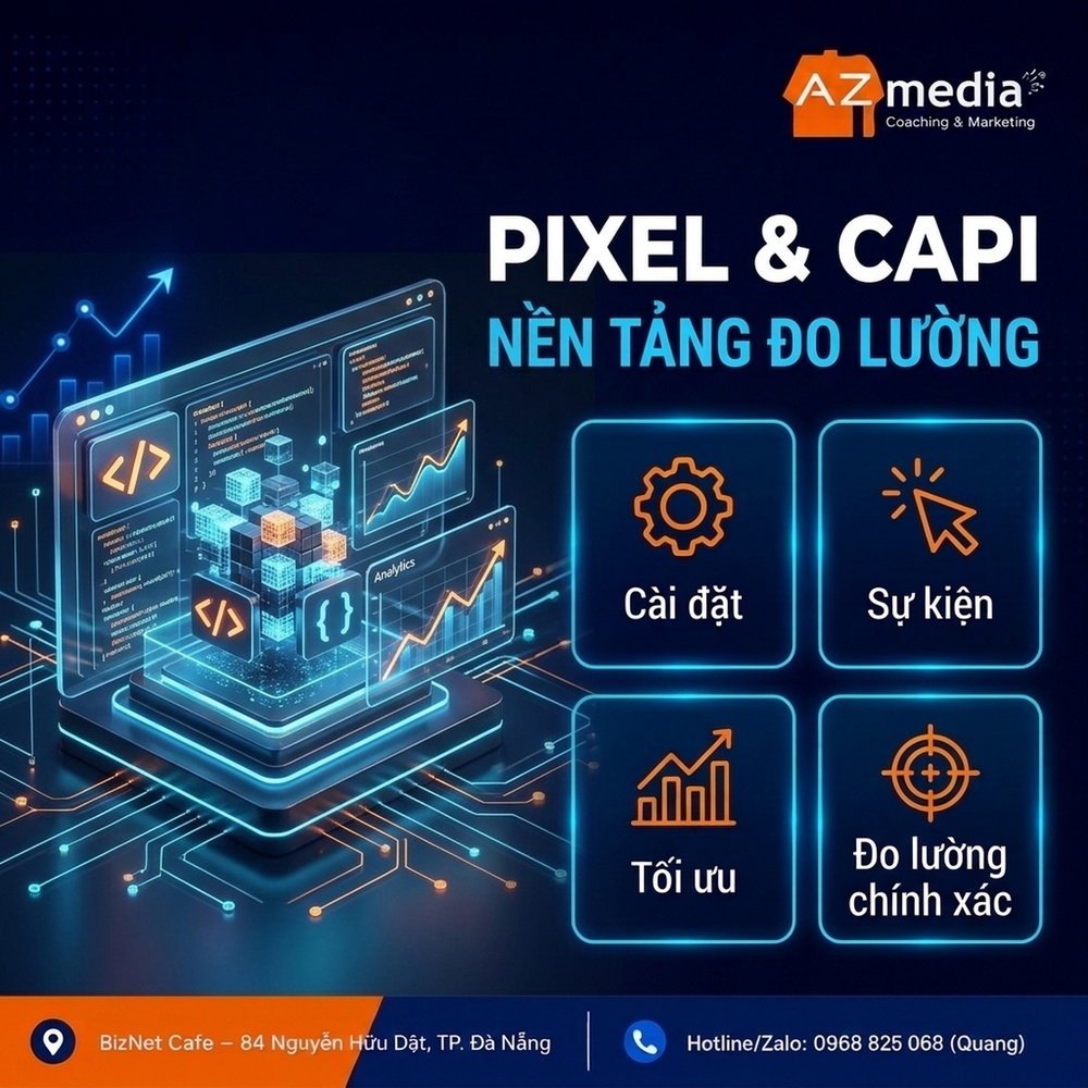 Cài Pixel Facebook và Conversions API trước khi chạy quảng cáo