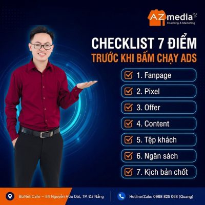 Checklist chạy quảng cáo Facebook 7 điểm trước khi bấm đăng